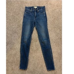 Madewell 10" High Rise Skinny Jeans